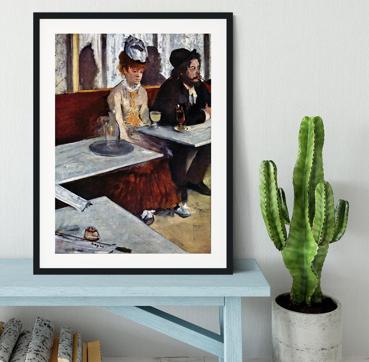 Absinthe by Degas Framed Print - Canvas Art Rocks - 1