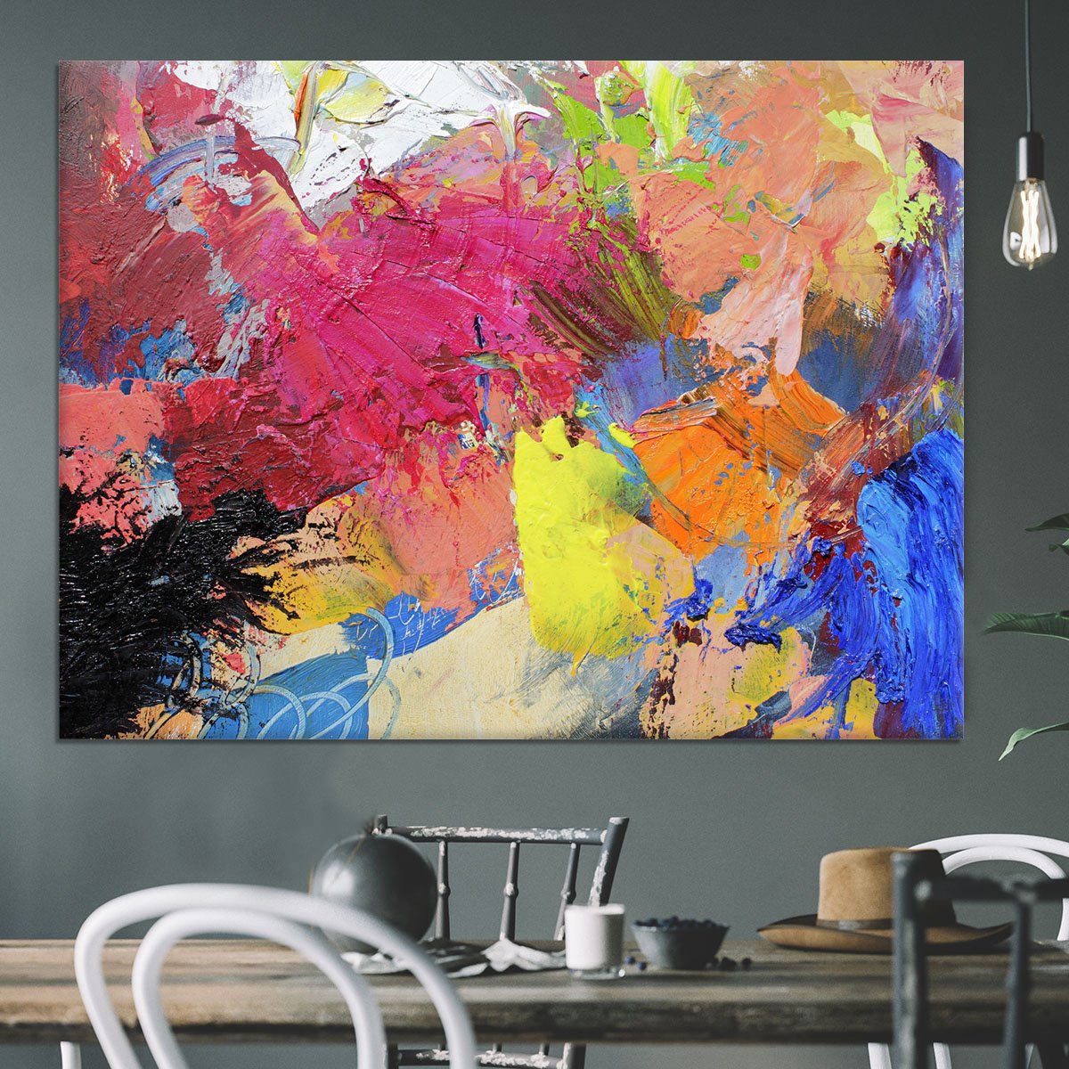Abstract art Canvas Print or Poster