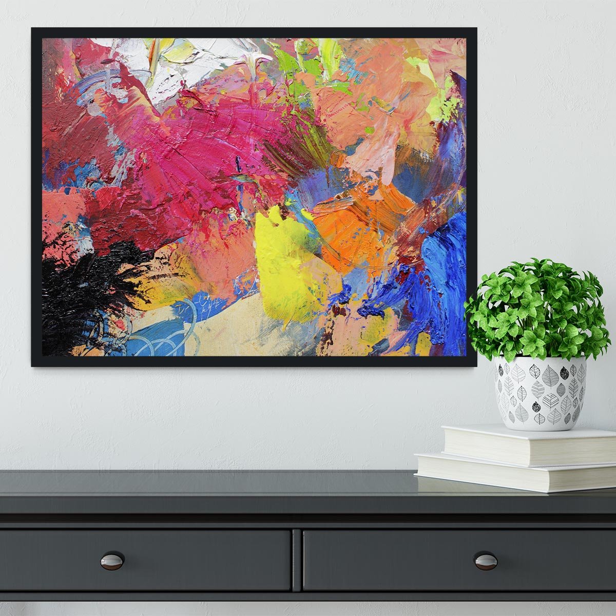 Abstract art Framed Print - Canvas Art Rocks - 2