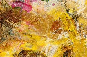 Abstract background by acrylic paint Wall Mural Wallpaper - Canvas Art Rocks - 1