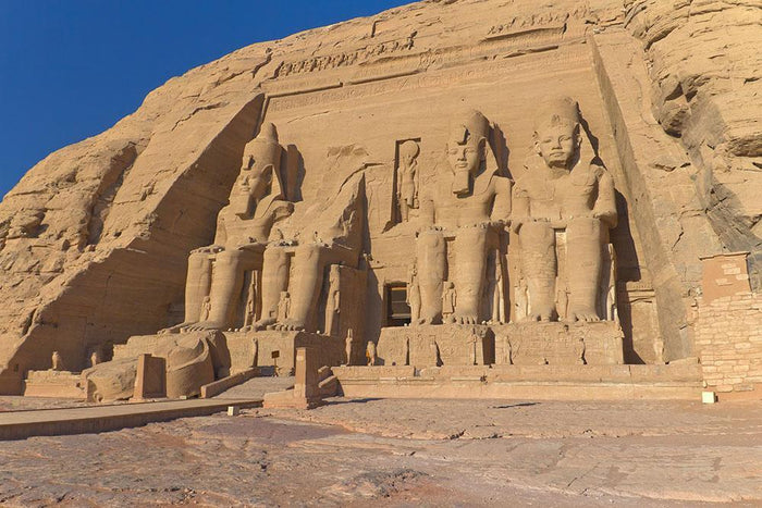 Abu Simbel Temple of King Ramses II Wall Mural Wallpaper