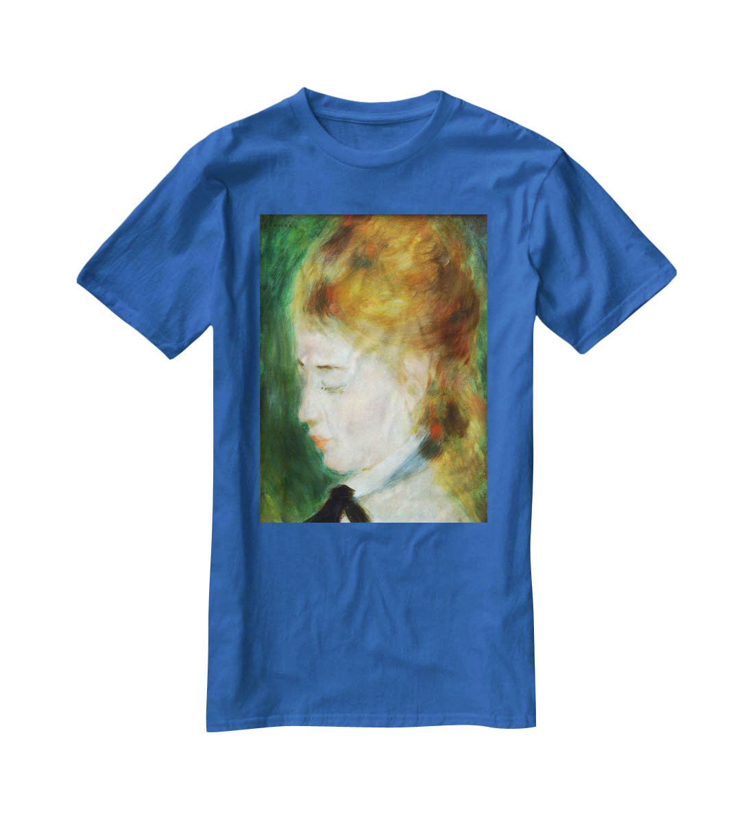 Actress Henriette Henriot by Renoir T-Shirt - Canvas Art Rocks - 2