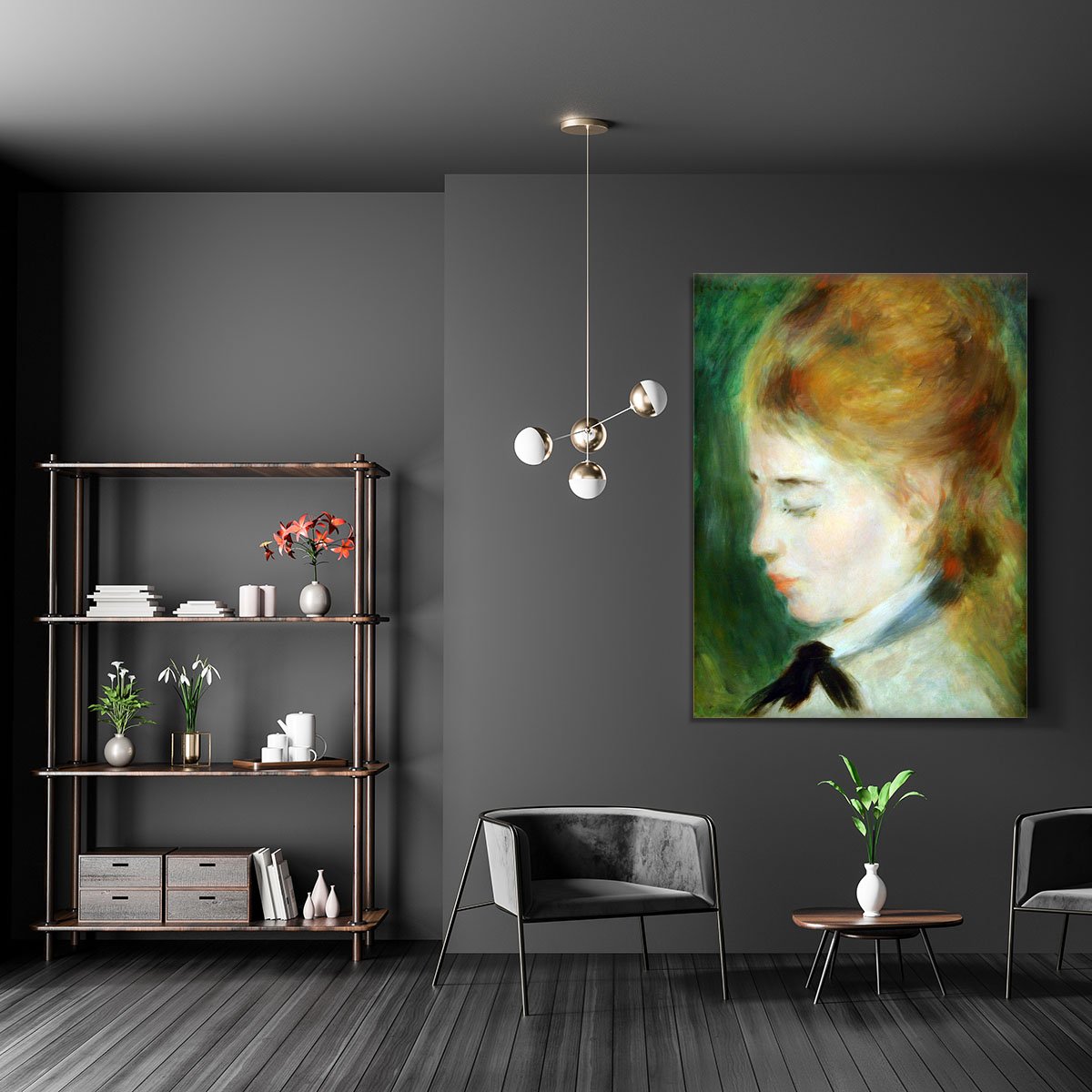 Actress Henriette Henriot by Renoir Canvas Print or Poster