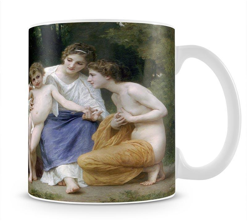 Admiration By Bouguereau Mug - Canvas Art Rocks - 1