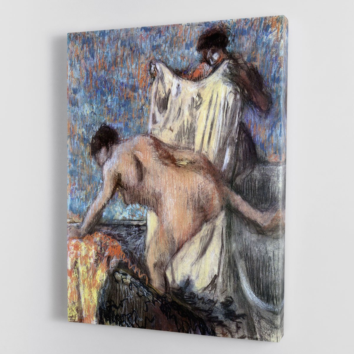 After bathing 3 by Degas Canvas Print or Poster