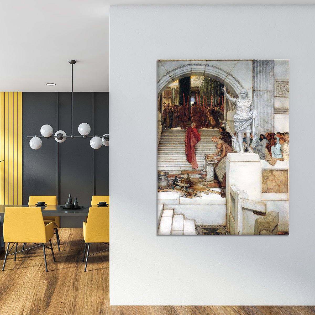 After the Audience by Alma Tadema Canvas Print or Poster