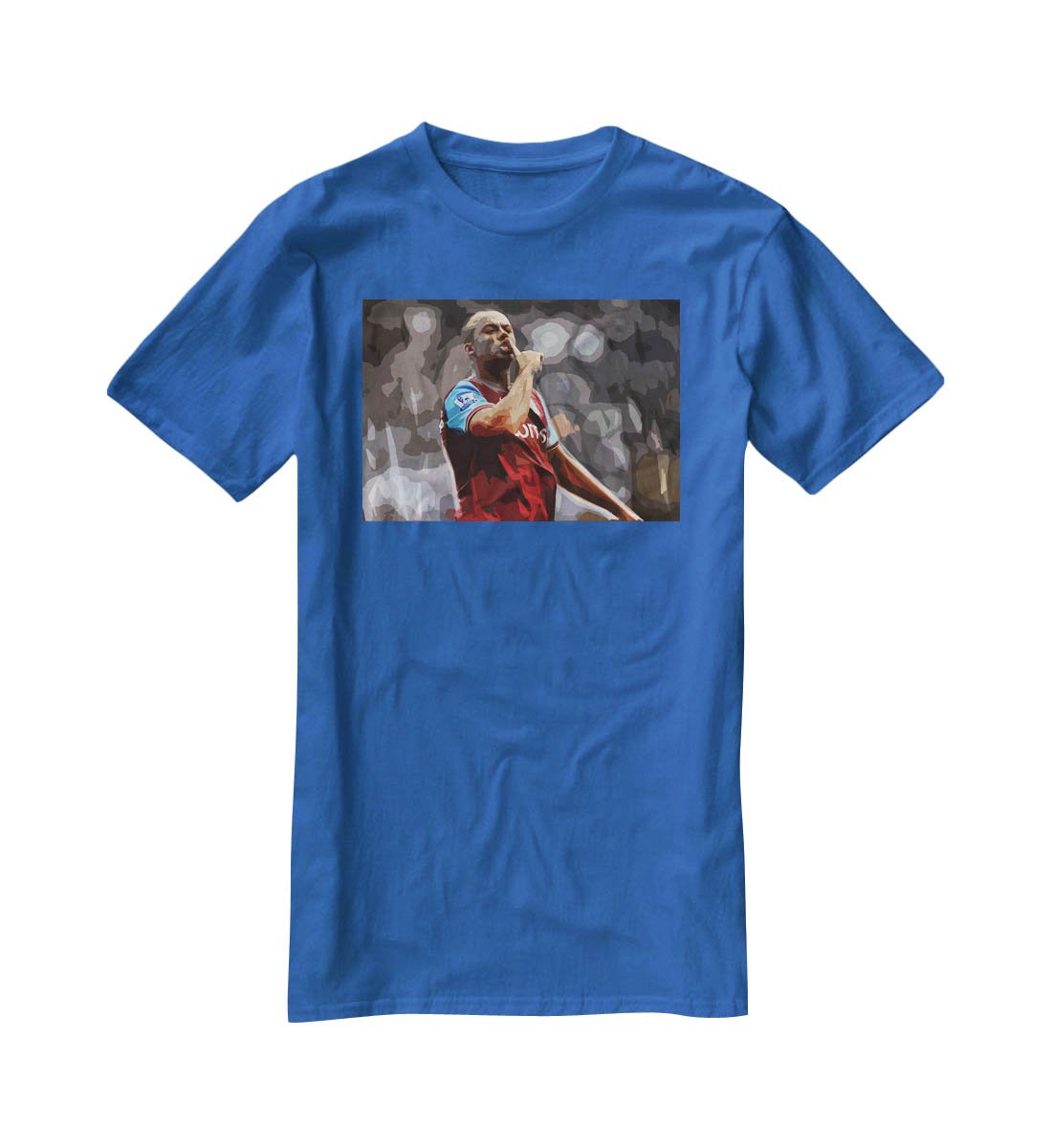 Agbonlahor Aston Villa T-Shirt - Canvas Art Rocks - 2