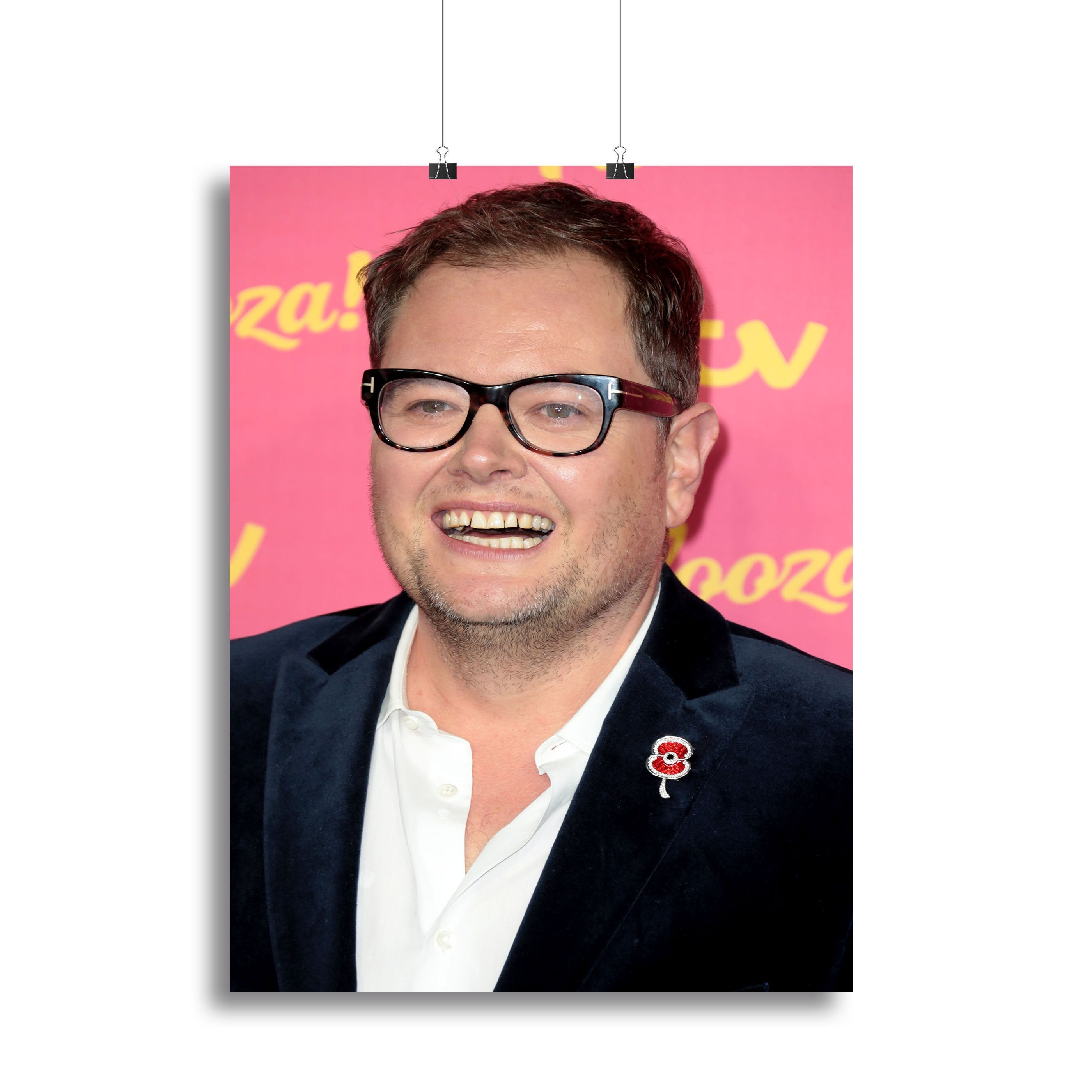 Alan Carr Canvas Print or Poster