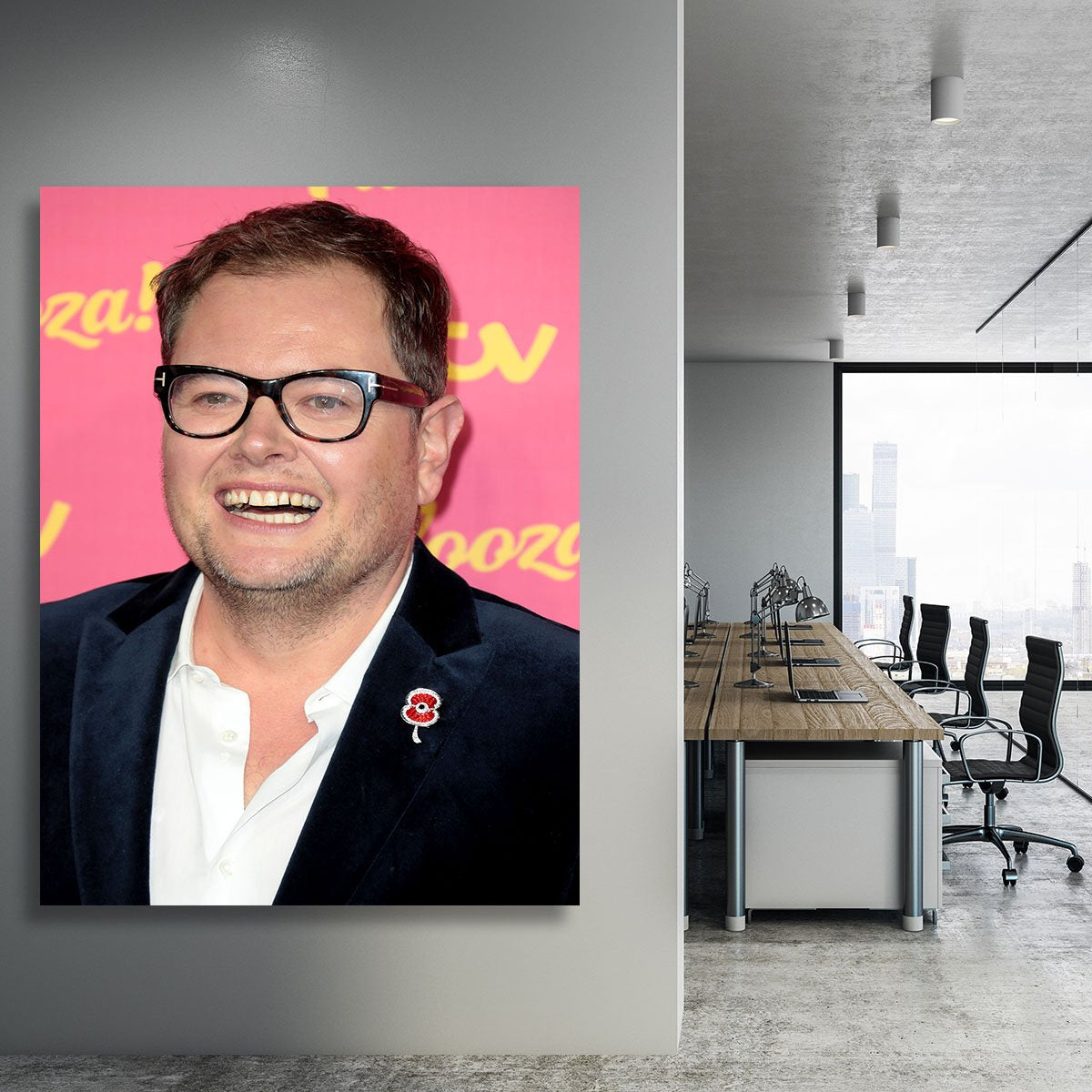 Alan Carr Canvas Print or Poster