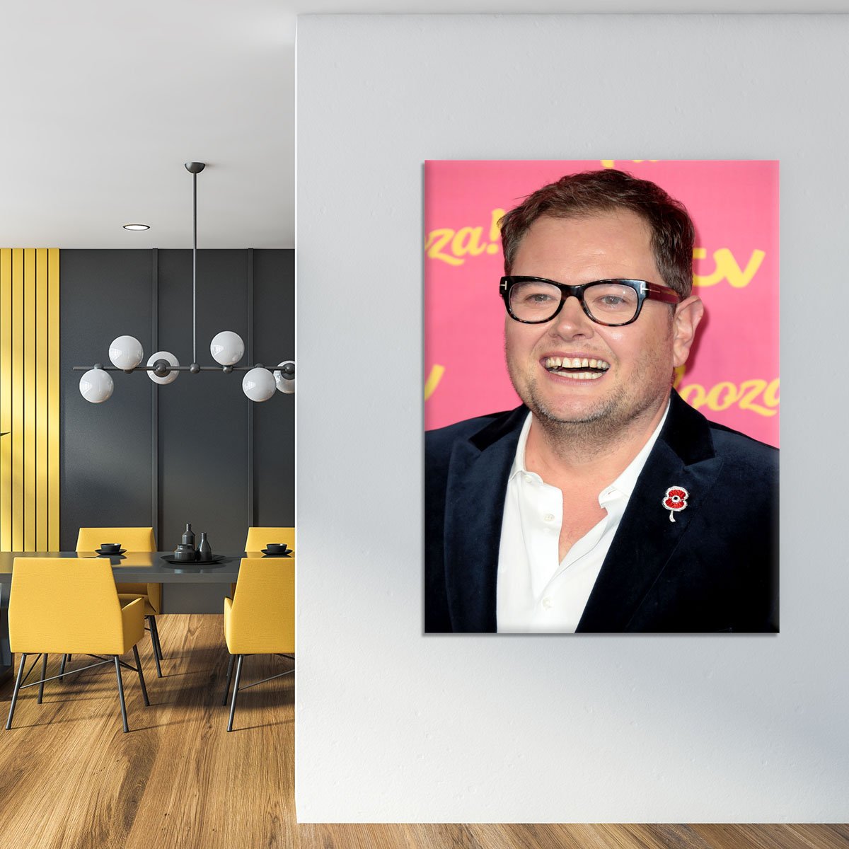 Alan Carr Canvas Print or Poster