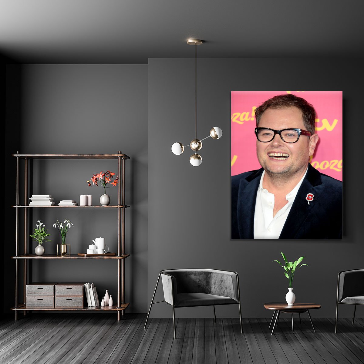 Alan Carr Canvas Print or Poster