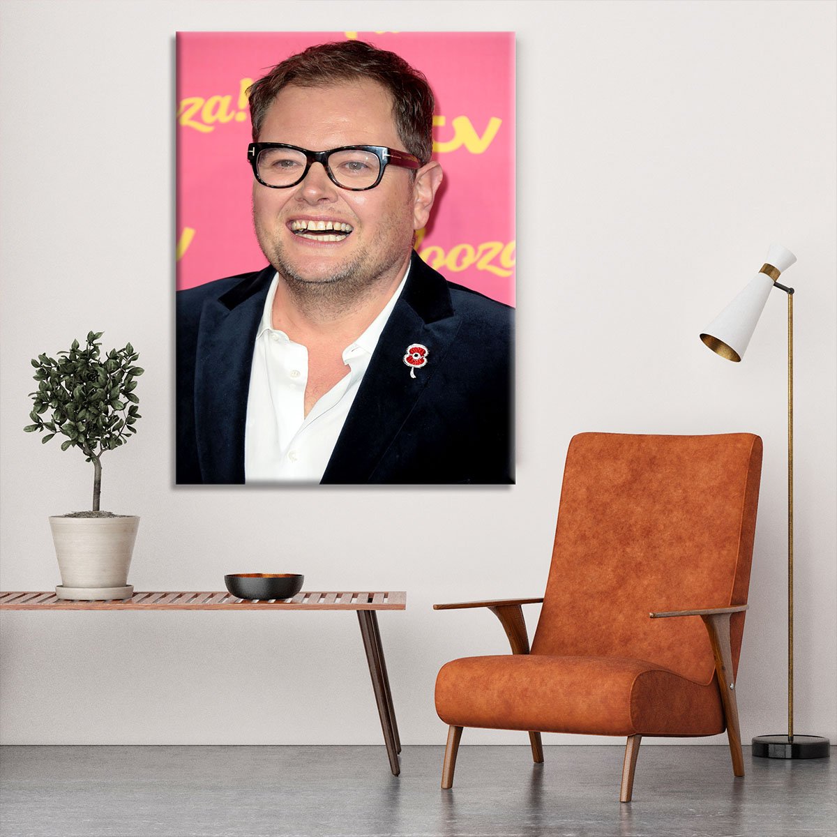 Alan Carr Canvas Print or Poster