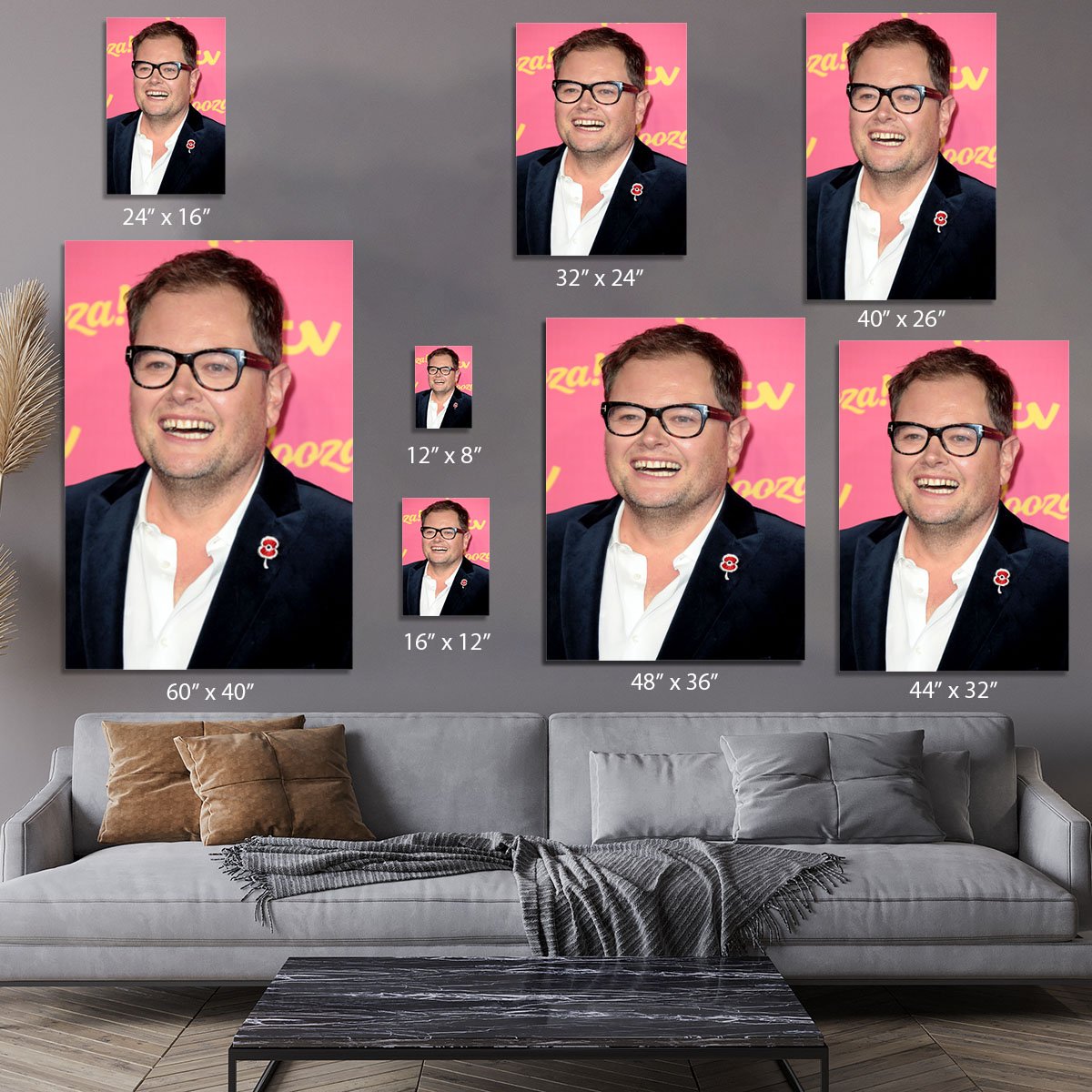 Alan Carr Canvas Print or Poster