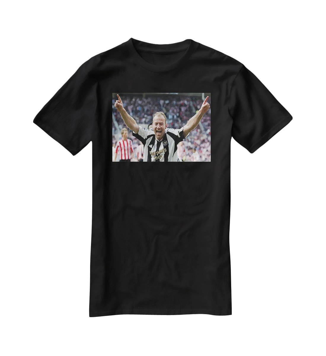 Alan Shearer T-Shirt - Canvas Art Rocks - 1