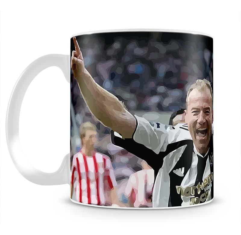 Alan Shearer Mug - Canvas Art Rocks - 2