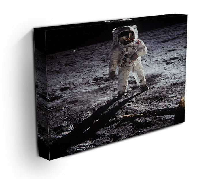 Aldrin Apollo 11 Print - Canvas Art Rocks - 3