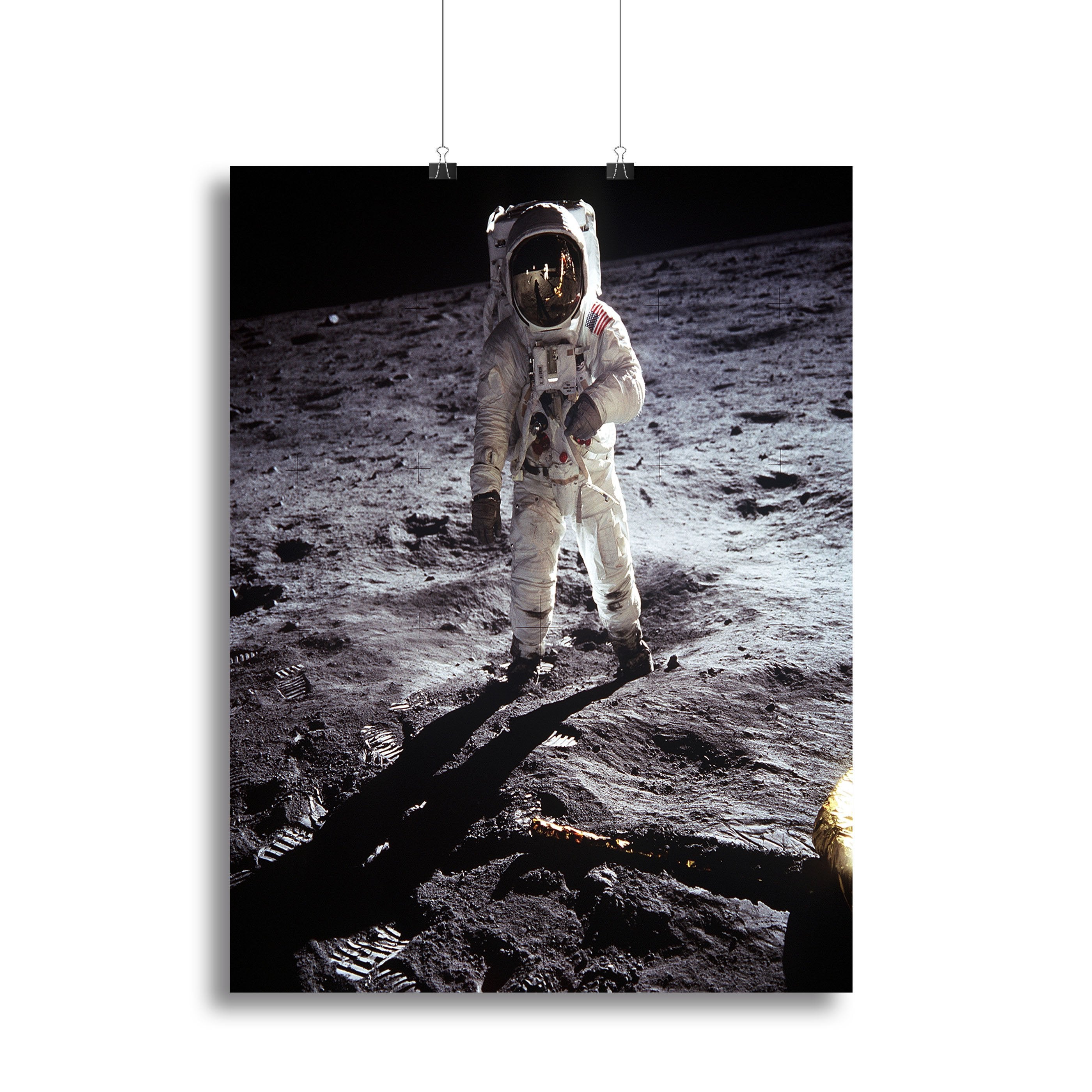 Aldrin Apollo 11 Canvas Print or Poster