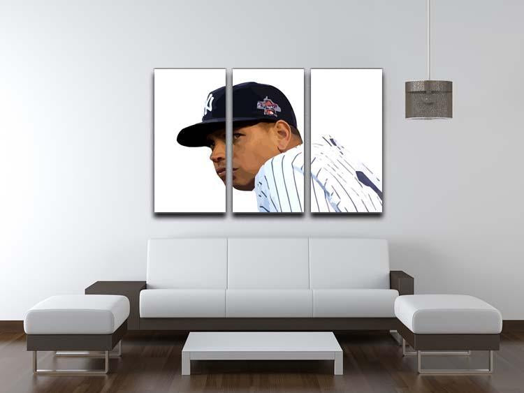Alex Rodrigues 3 Split Panel Canvas Print - Canvas Art Rocks - 3