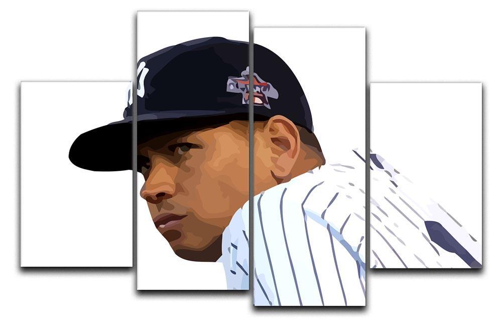 Alex Rodrigues 4 Split Panel Canvas  - Canvas Art Rocks - 1