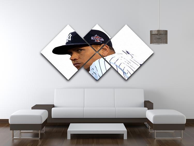 Alex Rodrigues 4 Square Multi Panel Canvas - Canvas Art Rocks - 3
