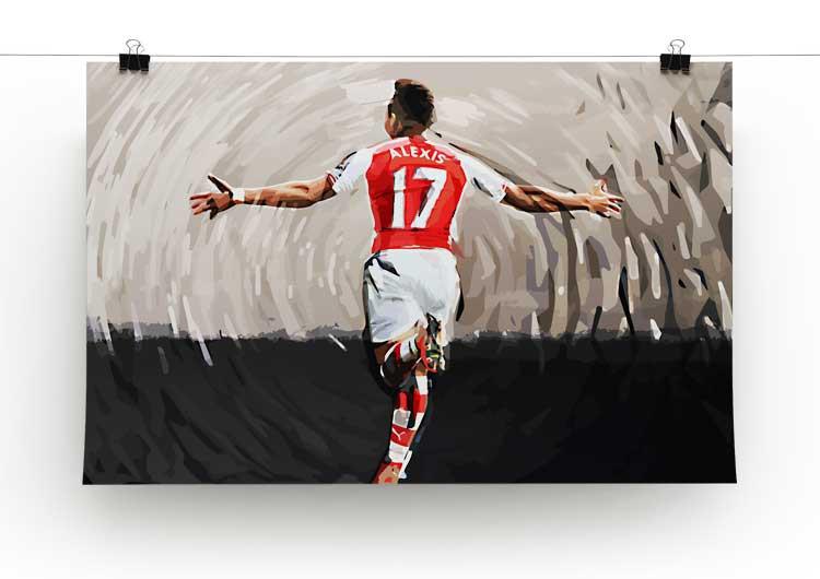 Alexis Sanchez Print - Canvas Art Rocks - 2