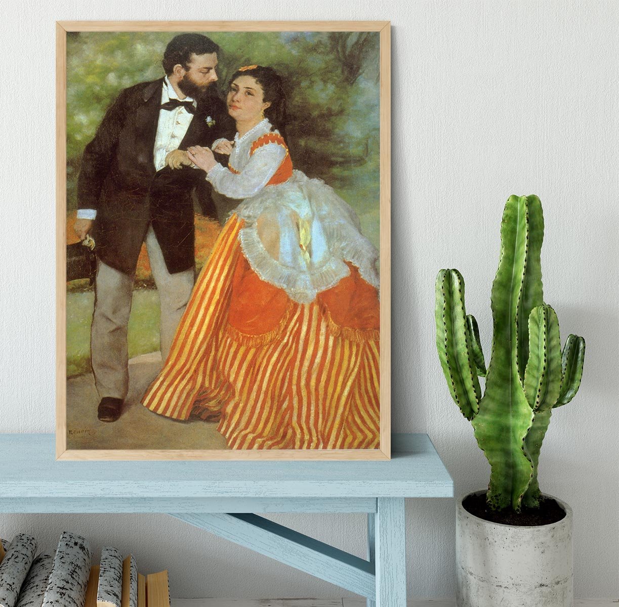 Alfred Sisley by Renoir Framed Print - Canvas Art Rocks - 4