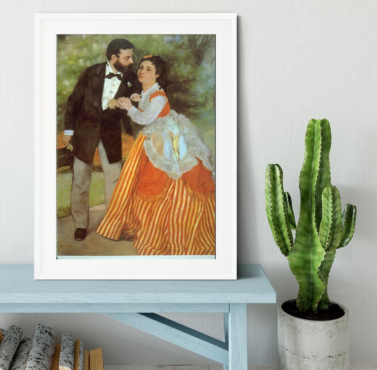 Alfred Sisley by Renoir Framed Print - Canvas Art Rocks - 5