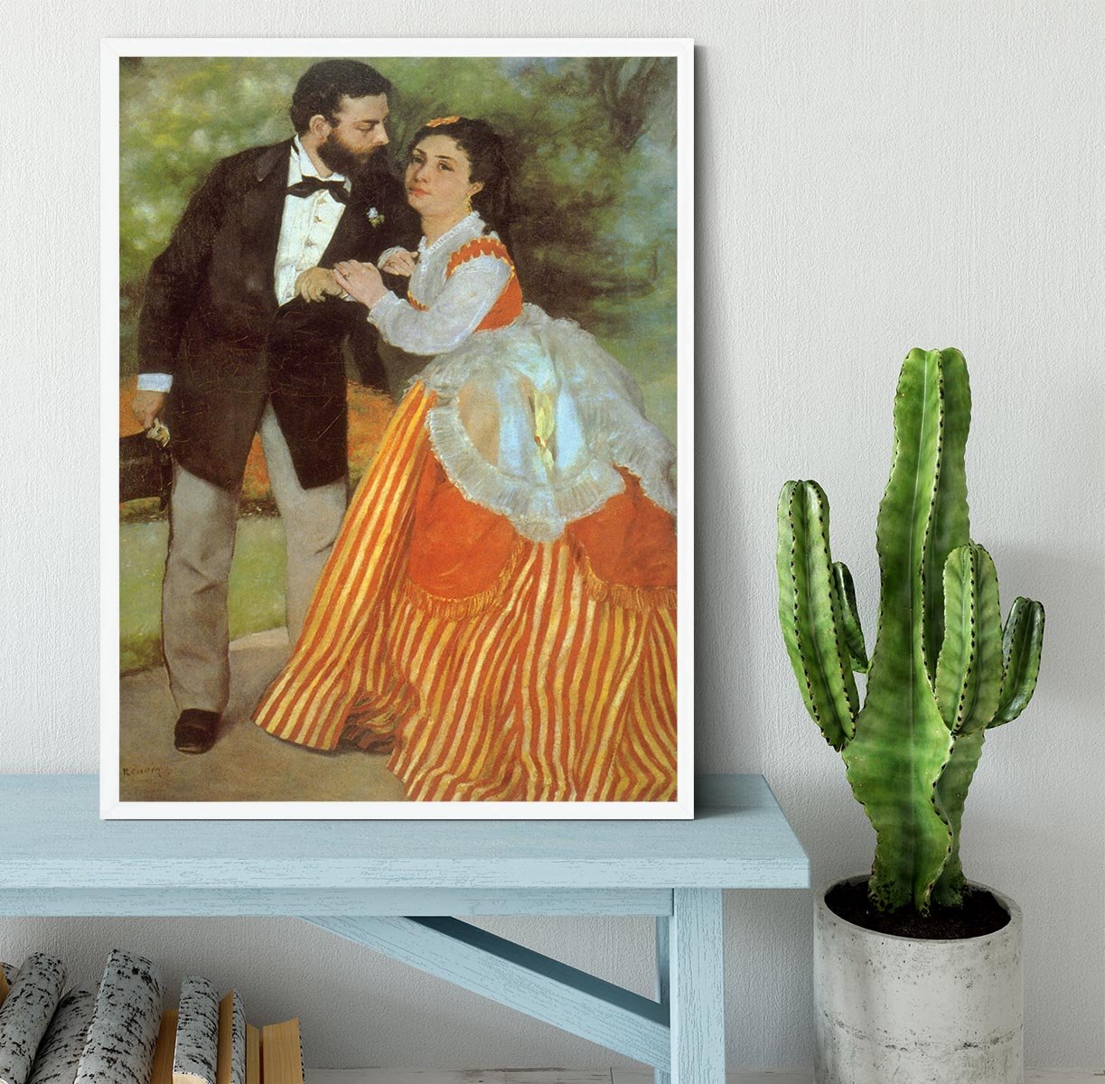 Alfred Sisley by Renoir Framed Print - Canvas Art Rocks -6