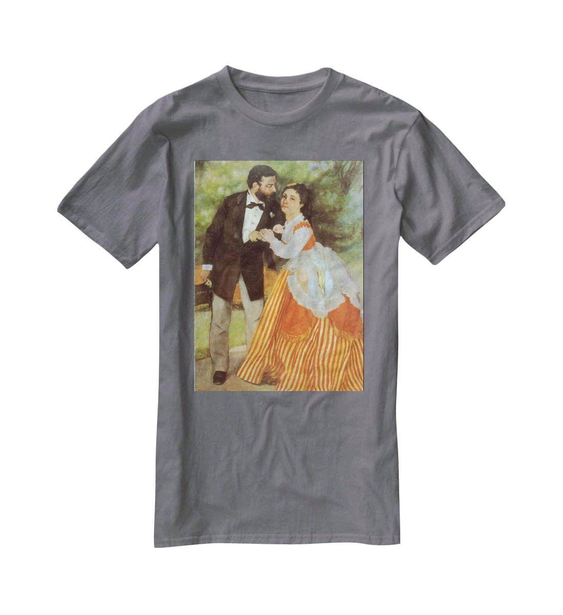 Alfred Sisley by Renoir T-Shirt - Canvas Art Rocks - 3