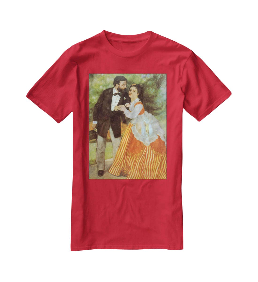 Alfred Sisley by Renoir T-Shirt - Canvas Art Rocks - 4
