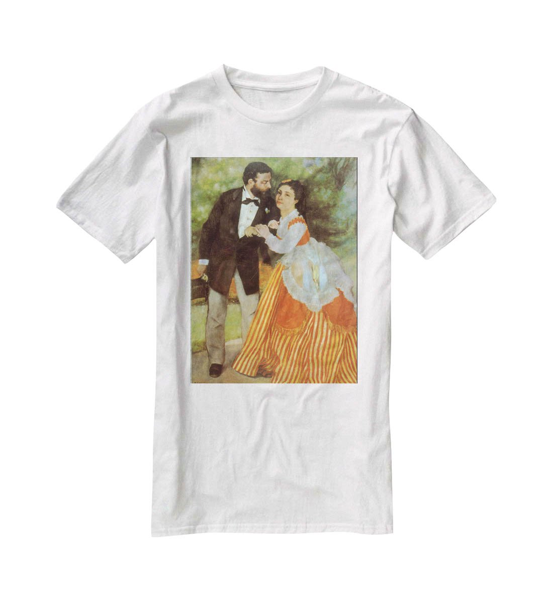 Alfred Sisley by Renoir T-Shirt - Canvas Art Rocks - 5