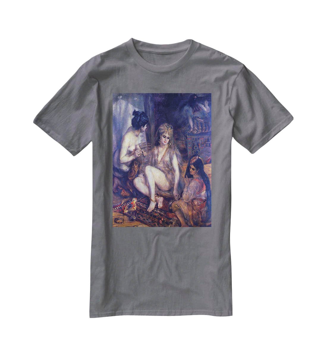 Algerian in Paris dress by Renoir T-Shirt - Canvas Art Rocks - 3