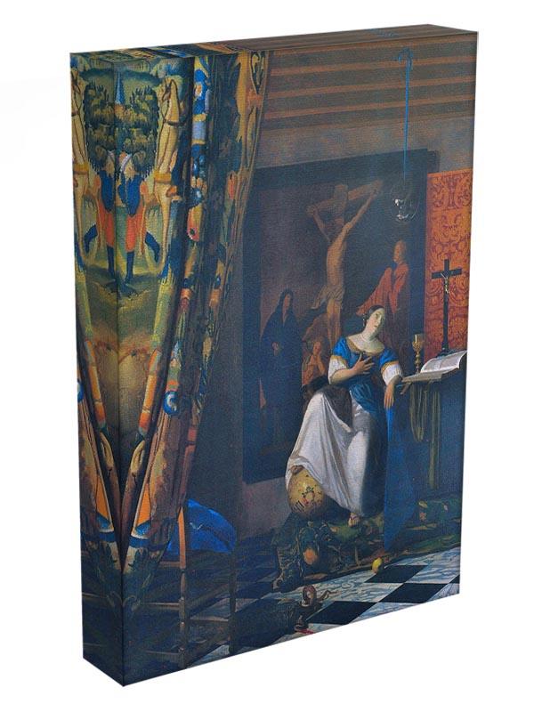 Allegory of Faith by Vermeer Canvas Print or Poster - Canvas Art Rocks - 3