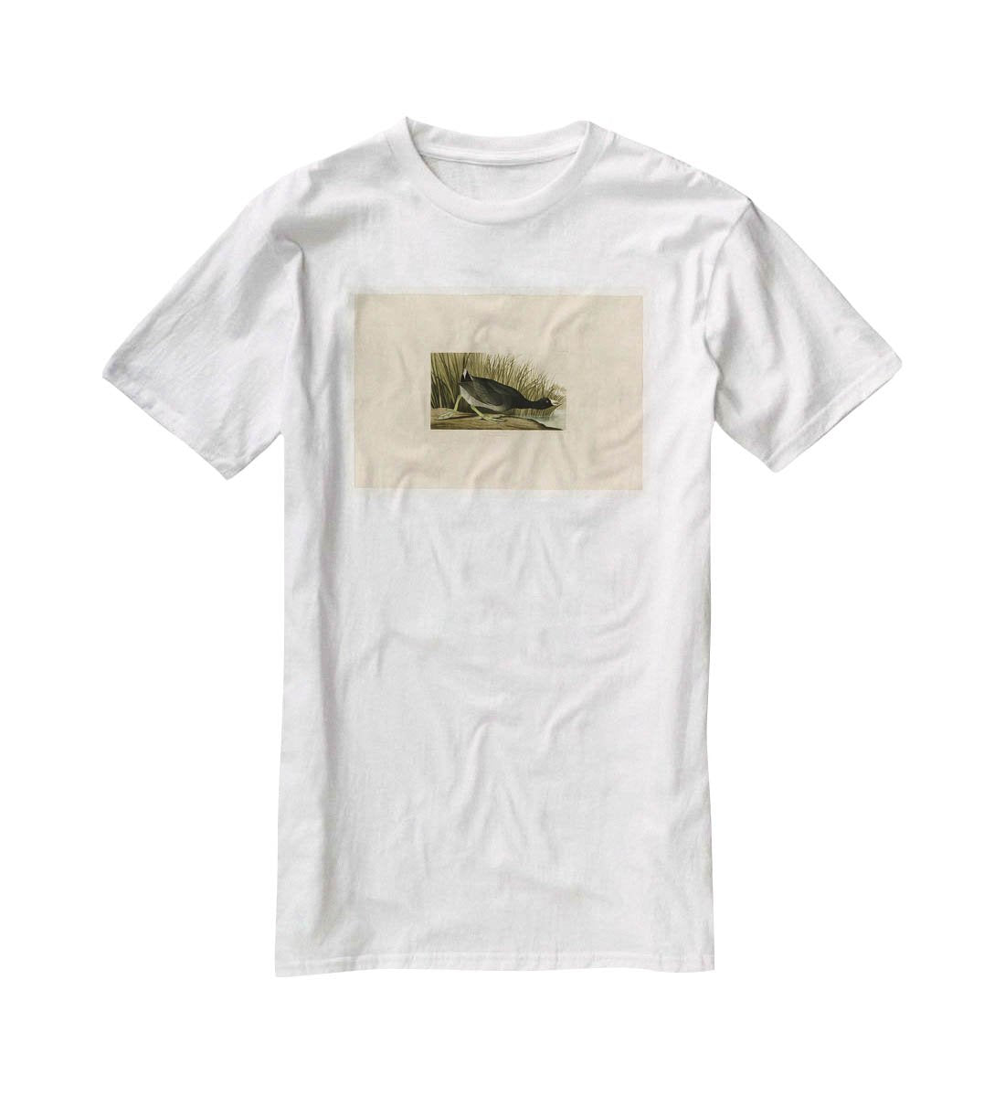 American Coot by Audubon T-Shirt - Canvas Art Rocks - 5