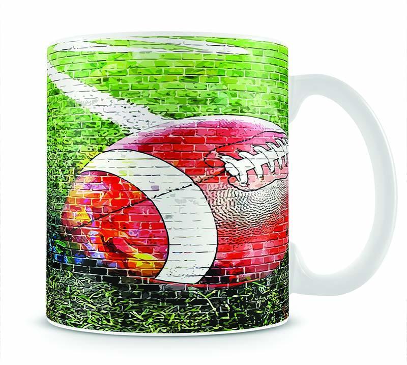 American Football Mug - Canvas Art Rocks - 1