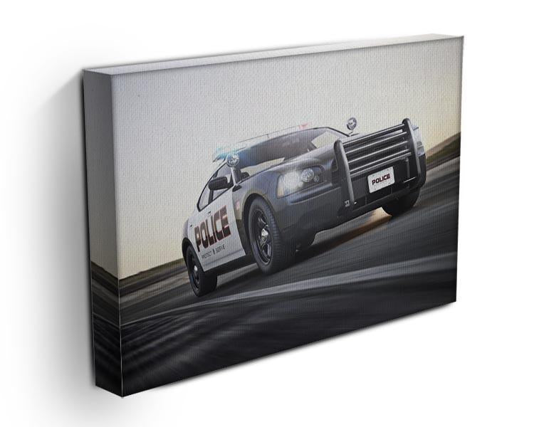 American Police Car Canvas Print or Poster - Canvas Art Rocks - 3
