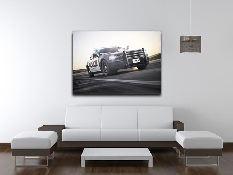 American Police Car Canvas Print or Poster - Canvas Art Rocks - 4