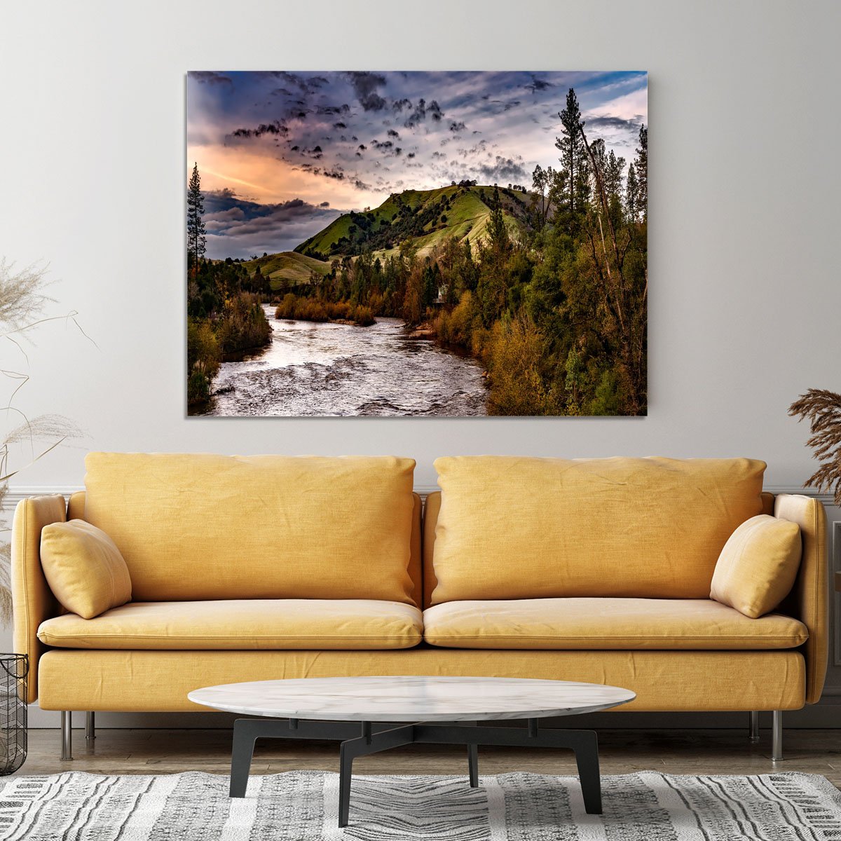American River Canvas Print or Poster