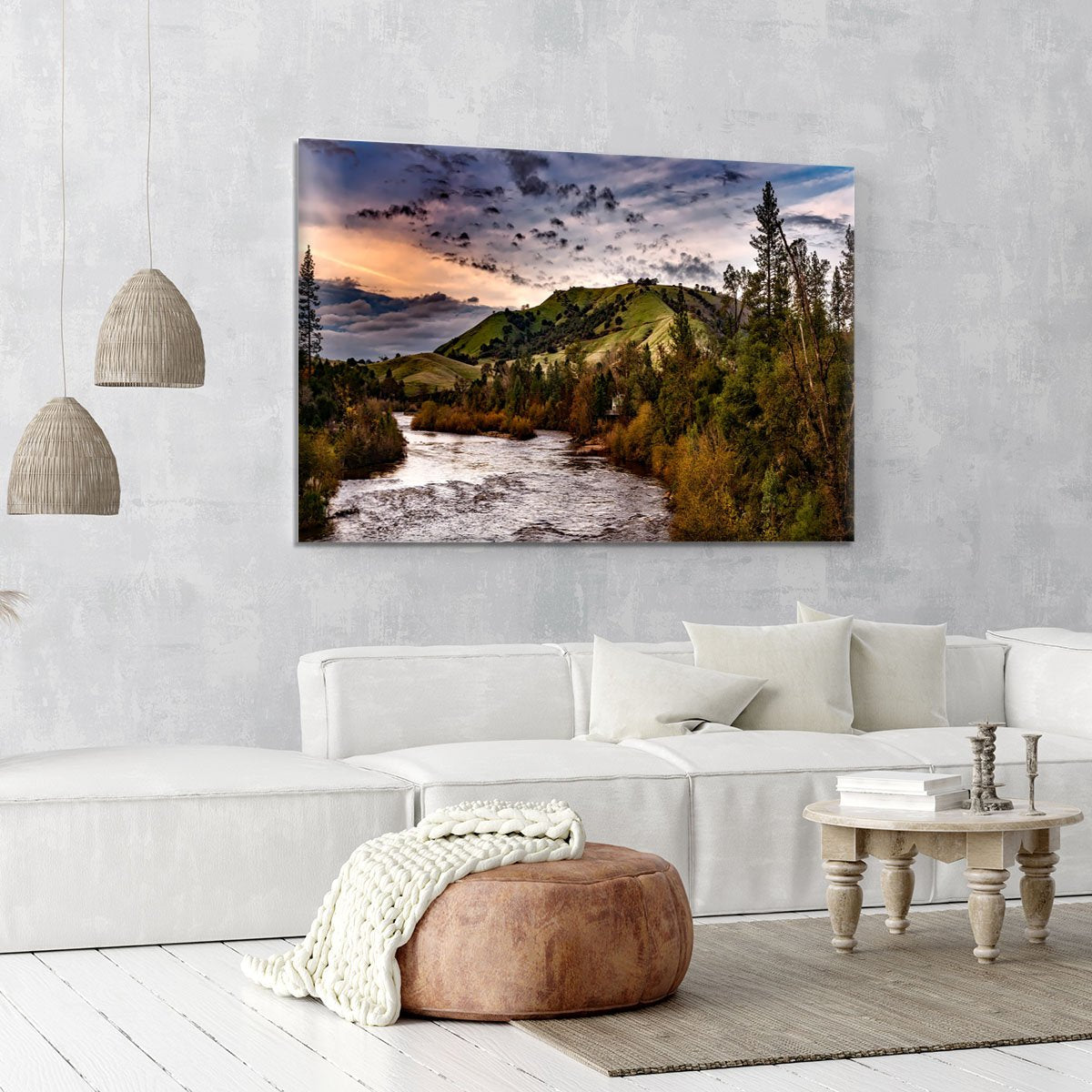 American River Canvas Print or Poster