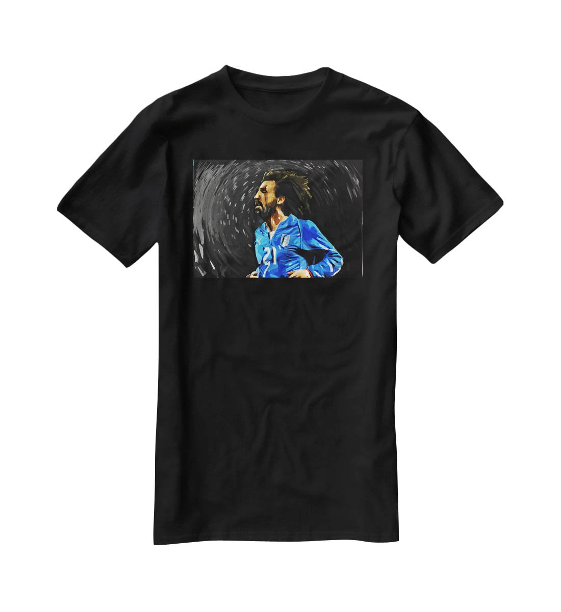 Andrea Pirlo T-Shirt - Canvas Art Rocks - 1