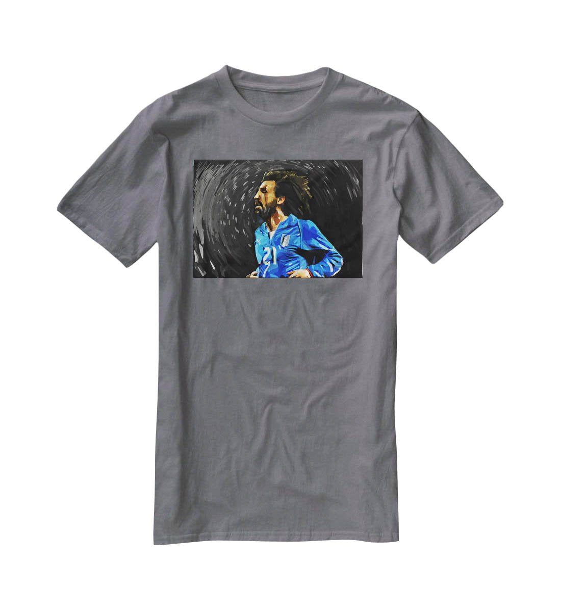 Andrea Pirlo T-Shirt - Canvas Art Rocks - 3