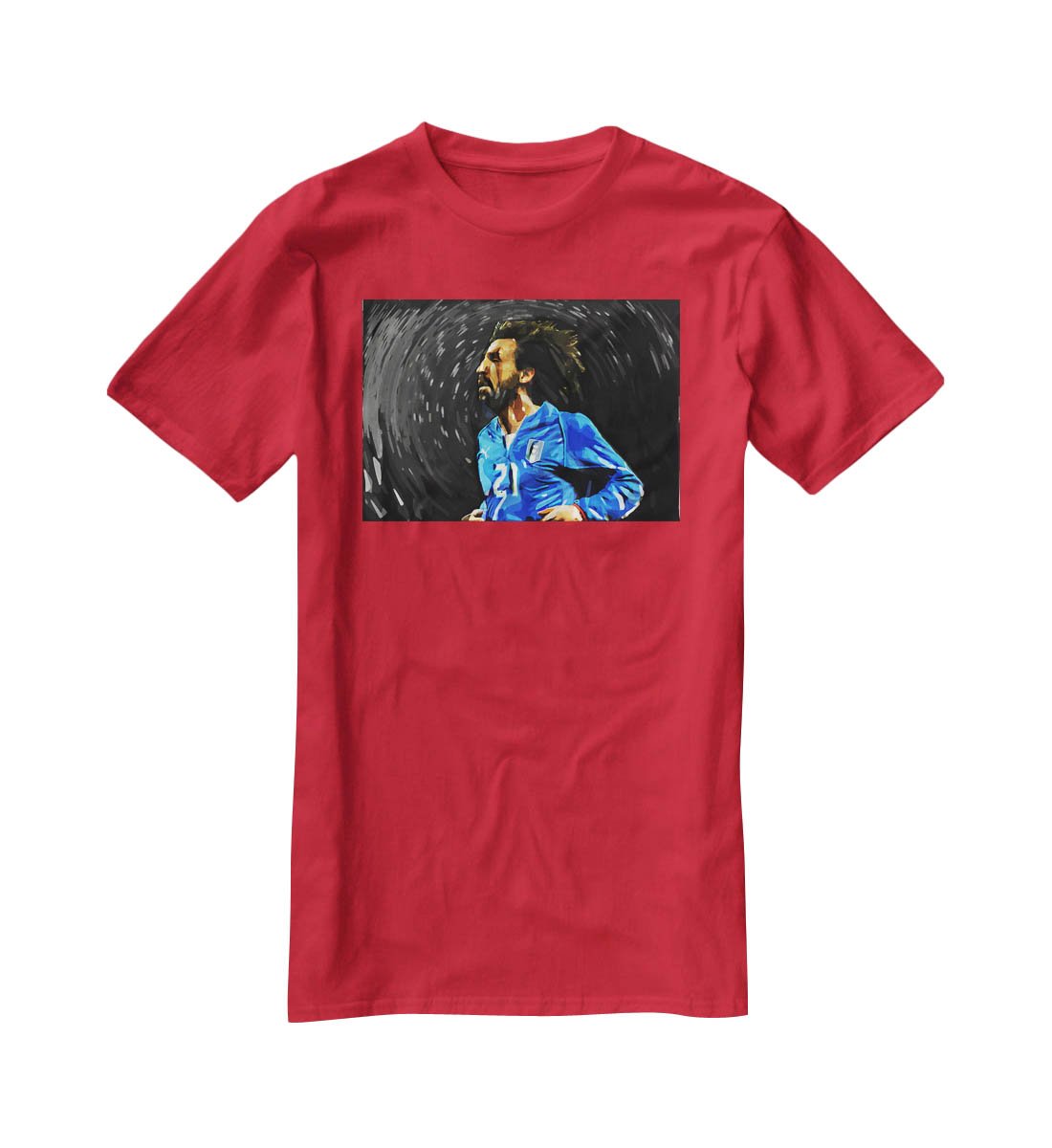 Andrea Pirlo T-Shirt - Canvas Art Rocks - 4