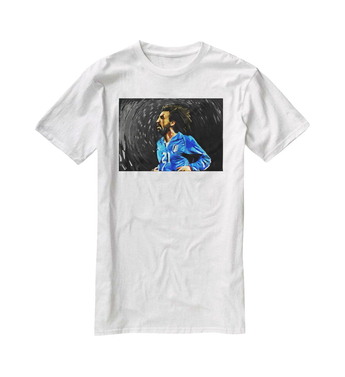 Andrea Pirlo T-Shirt - Canvas Art Rocks - 5