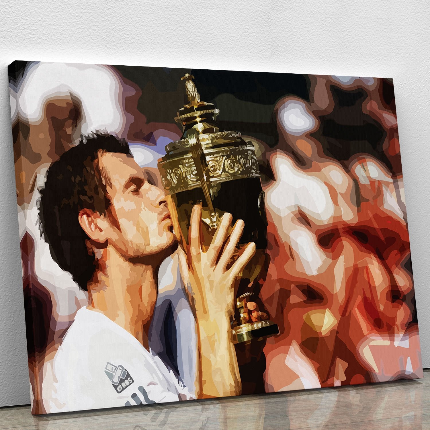 Andy Murray Wimbledon Winner Canvas Print or Poster