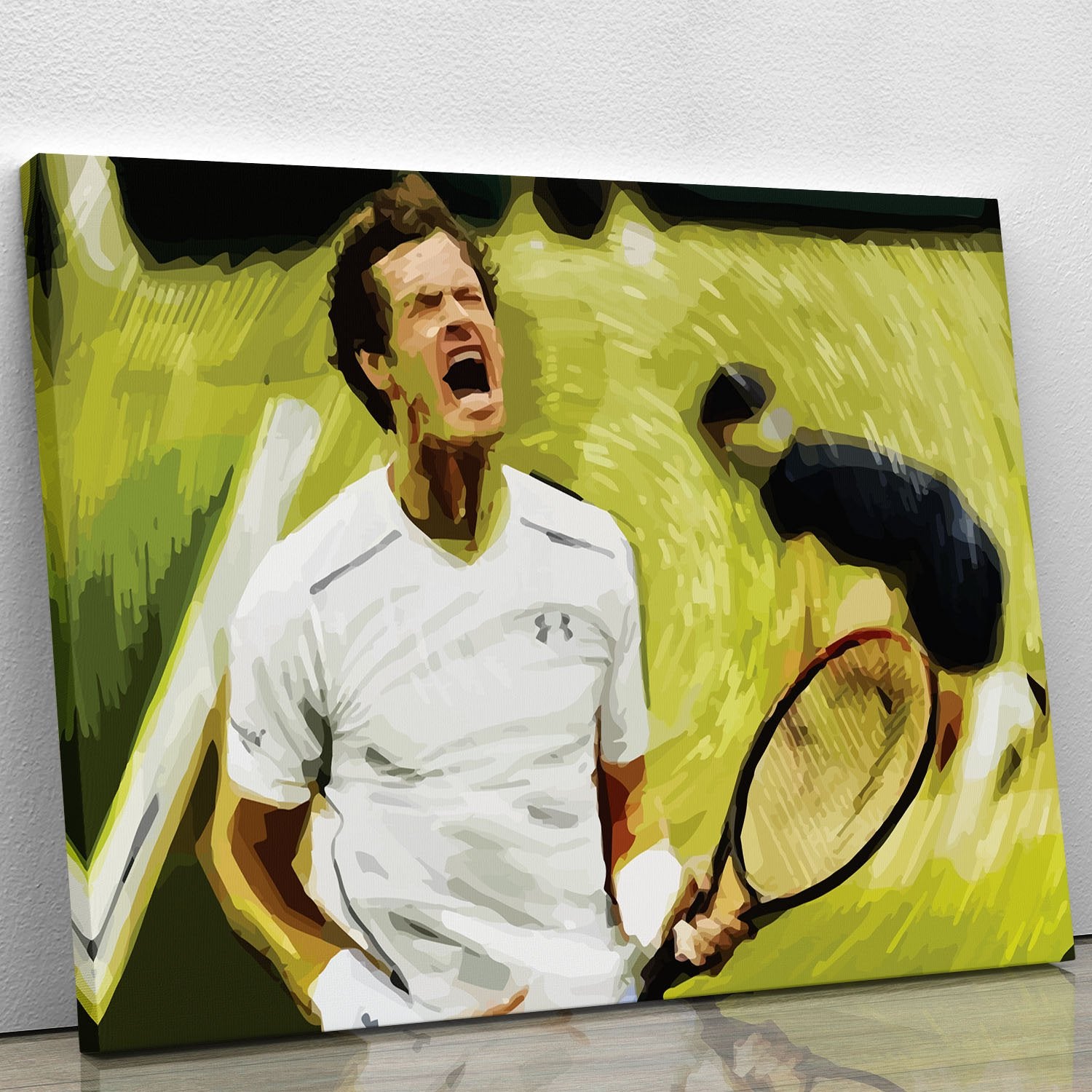 Andy Murray Wimbledon Canvas Print or Poster