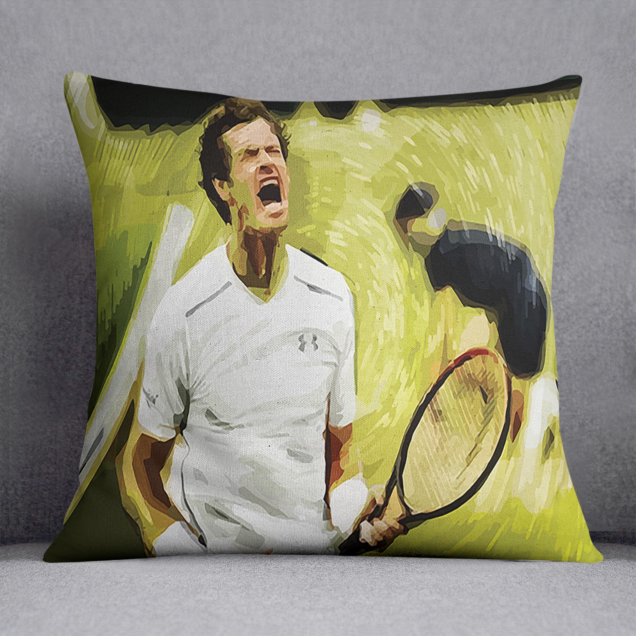 Andy Murray Wimbledon Cushion