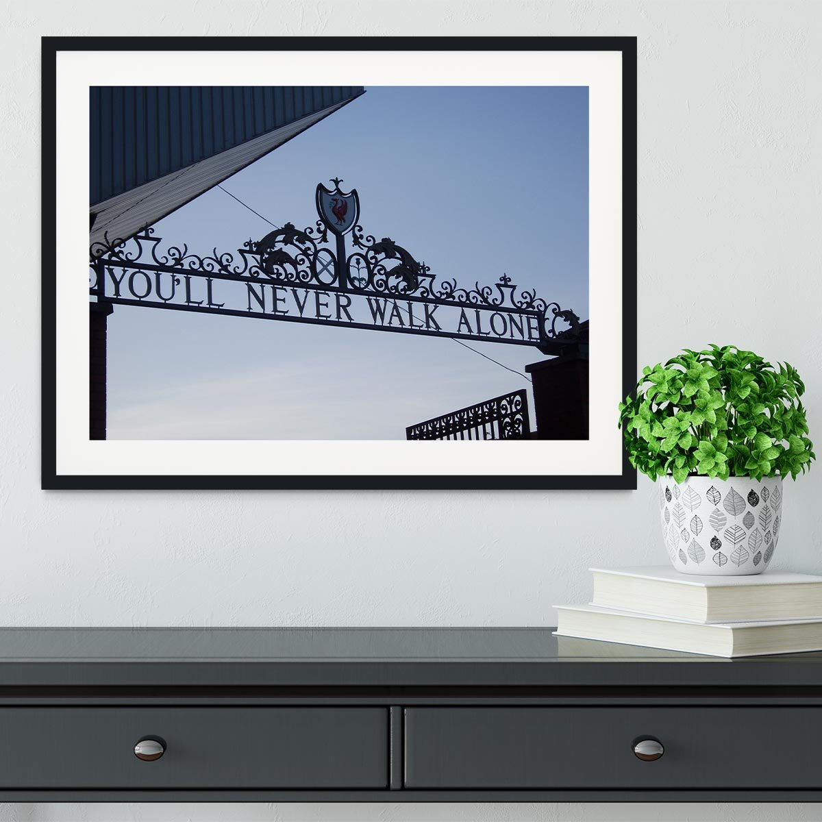 Anfield Gates Framed Print - Canvas Art Rocks - 1