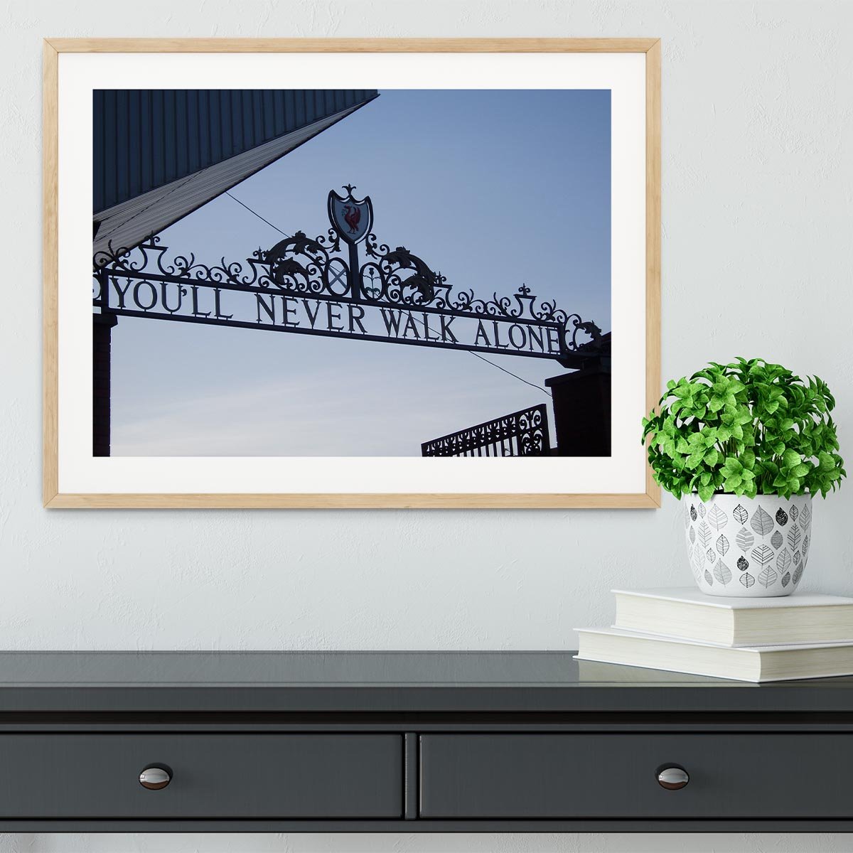 Anfield Gates Framed Print - Canvas Art Rocks - 3