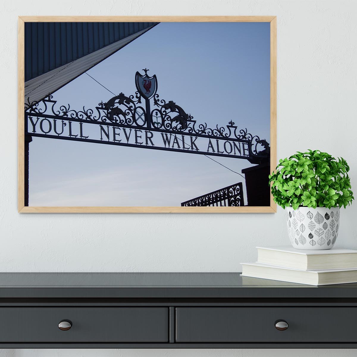 Anfield Gates Framed Print - Canvas Art Rocks - 4