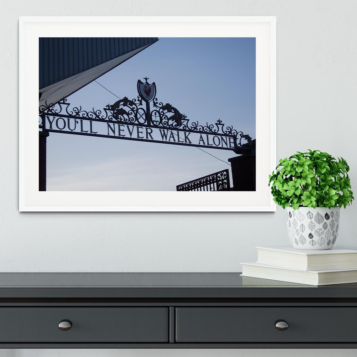 Anfield Gates Framed Print - Canvas Art Rocks - 5